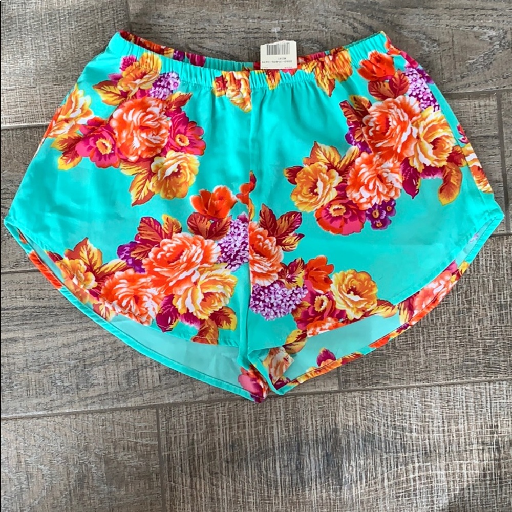 Ambiance Apparel Floral Shorts